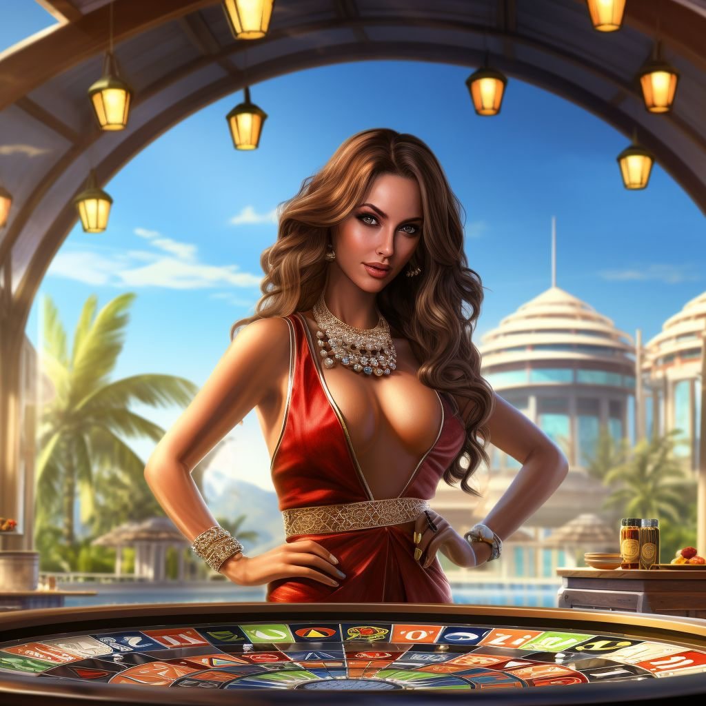 Dealer live casino profesional mengelola permainan secara real-time dengan kualitas tinggi